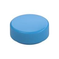 Tile Round 1 x 1 em Celeste escuro