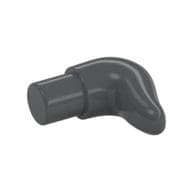 Animal Body Part, Horn (Cattle) em Cinza azulado escuro