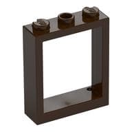 Window Frame 1 x 3 x 3 em Marrom escuro