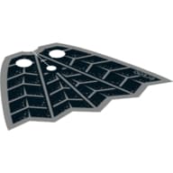 Neckwear Cape with Spider Webs Print