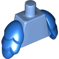 Torso with Blue Bird Wings (Road Runner)