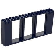 Frame 2 x 16 x 6 with Knobs em Azul escuro