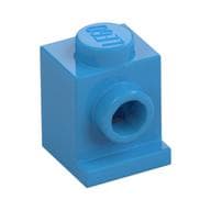 Brick Special 1 x 1 with Headlight em Celeste escuro