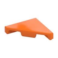 Tile 45° Cut 2 x 2 (Triangle) em Laranja