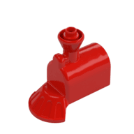 Duplo Train Front, Steam Engine with Cow Catcher [Plain]