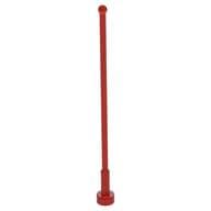 Antenna 8H Whip em Vermelho translúcido
