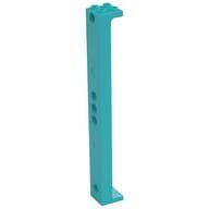Support 2 x 2 x 13 with 5 Pin Holes em Celeste médio