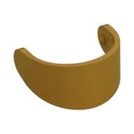 Headwear Accessory Visor For Standard Helmet em Dourado perolado