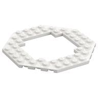 Plate Special 10 x 10 Octagonal Opening em Branco