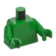 Torso, Bright Green Arms and Hands [Plain]
