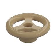 Steering Wheel Small, 2 x 2 [Reinforced] em Bege escuro