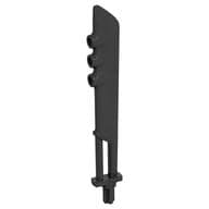 Large Figure Weapon Sword, 3 Bar Holes and Axle Hilt em Titânio perolado