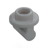 Plate Special Round 1 x 1 with Hollow Stud and Bar on Underside - Long Space