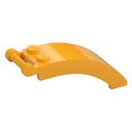 Windscreen 6 x 2 x 2 with Handle em Laranja vivo claro