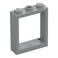 Window Frame 1 x 3 x 3 em Cinza azulado claro