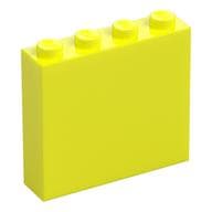 Brick 1 x 4 x 3 em Amarelo vibrante