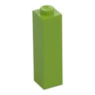 Brick 1 x 1 x 3 em Verde-limão