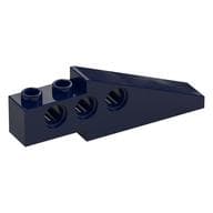 Technic Slope Long 1 x 6 with 3 Pin Holes em Azul escuro