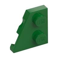 Wedge Plate 2 x 2 Left em Verde