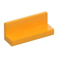 Panel 1 x 3 x 1 em Laranja vivo claro