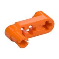 Technic Beam 3 x 0.5 Liftarm with Boss and Blocked, Squared Pin Hole em Laranja