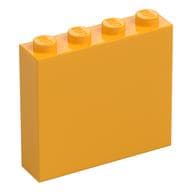 Brick 1 x 4 x 3 em Laranja vivo claro