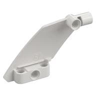 Technic Panel Curved 5 x 7 Parallelogram Left em Branco