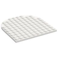 Plate 10 x 10 with Rounded End