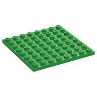 Plate 8 x 8 em Verde vivo