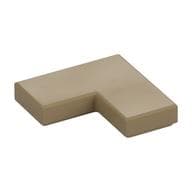 Tile 2 x 2 Corner em Bege escuro