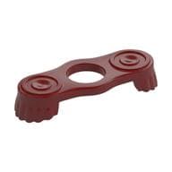 Minifig Neckwear Epaulette em Vermelho escuro