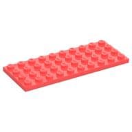 Plate 4 x 10 em Coral