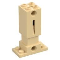 Brick Special 2 x 4 x 5 with Spring