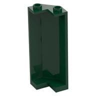 Panel 2 x 2 x 5 Corner em Verde escuro
