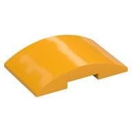 Brick Curved 4 x 6 Double, 2 x 4 Cutout em Laranja vivo claro