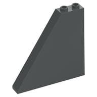 Brick Sloped 55° 1 x 6 x 5 with Bottom Stud Holders em Cinza azulado escuro