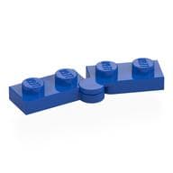 Hinge Plate 1 x 4 Swivel Top / Base - Hollow Clip [Complete Assembly] em Azul