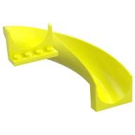 Slide Curved 180° em Amarelo vibrante