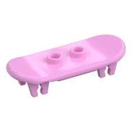 Sports Skateboard with Trolley Wheel Holders em Rosa vivo
