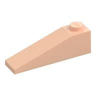 Brick Sloped 18° 4 x 1 em Nougat claro