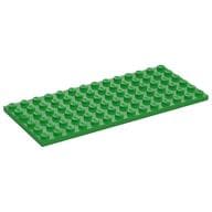 Plate 6 x 14 em Verde vivo