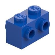 Brick Special 1 x 2 with Studs on 2 Sides em Azul