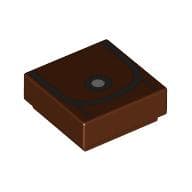 Tile 1 x 1 with Pocket / Utility Belt Print