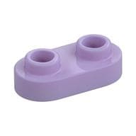 Plate Special 1 x 2 Rounded with 2 Open Studs em Lavanda