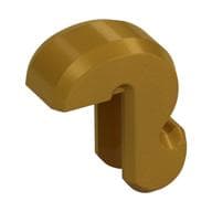 Animal Body Part, Cat Tail em Dourado perolado