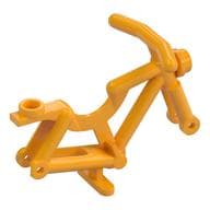 Bicycle Frame, Reinforced Headlight [Hollow Stud] em Laranja vivo claro