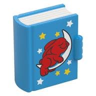 Duplo Book, Red Rabbit on Moon Print