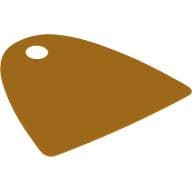 Neckwear Cape, Straight Bottom, One Top Hole [Spongy Stretchable Fabric] em Laranja vivo claro
