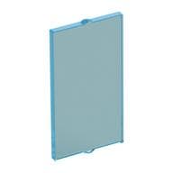 Glass for Window 1 x 2 x 3 Flat Front em Azul claro translúcido