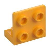 Bracket 1 x 2 - 2 x 2 Inverted em Laranja vivo claro